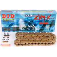 Motorradkette, Antriebskette Kette X-Ring super verstärkt ZVMX G&G, 520, 96 mit Hohlnietschloß / empfohlen ab 88kW (120PS) / bis 1000ccm