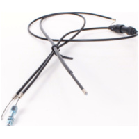 Bowdenzug, Seilzug, Gasbowdenzug Gaszug mit Verteiler für Piaggio, Gilera, Derbi 50ccm 2-Takt