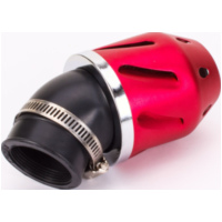 Luftfilter Grenade rot gewinkelt 28/42mm Anschluss