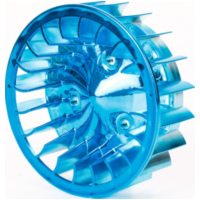 Riemenscheibe Lüfterrad blau für Minarelli liegend, für: Keeway, CPI, 1E40QMB