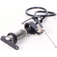 Starterklappe Hebel, Starthebel Chokehebel mit Kabelzug 50cm - universal