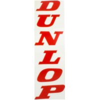 Sticker Aufkleber Dunlop rot