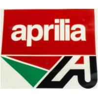 Sticker Aufkleber für: Aprilia, 3-farbig
