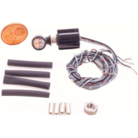 Bullet ATTO DF schwarz - Rück-,Bremslicht/Blinker