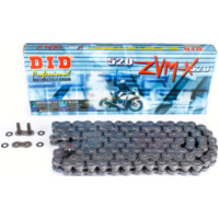 Motorradkette, Antriebskette Kette X-Ring super verstärkt ZVMX Schwarz, 520, 108 mit Hohlnietschloß / empfohlen ab 88kW (120PS) / bis 1000ccm
