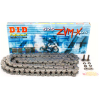 Motorradkette, Antriebskette Kette X-Ring super verstärkt ZVMX Schwarz, 525, 114 mit Hohlnietschloß / empfohlen ab 88kW (120PS) / bis 1100ccm