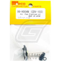 Vergaserventilmembran Set für HO CDV-103 Vergl Nr. 16021-679-005