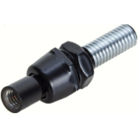 Kugelkopfadapter f. geneigte Flächen,schwarz