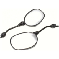 Lenkerspiegel Spiegel schwarz M8 Rechtsgewinde (Paar)