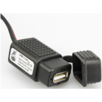 Ladegerät Mobile USB-Steckdose mit Spannungswandler 12V= / 5V=, 1000mA