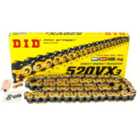 Kette X-Ring VX3 520, 112 G&B mit Hohlnietschloß / nutzbar bis 96kW (130PS) / bis 750ccm