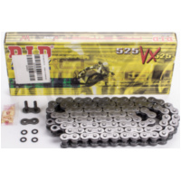 Kette X-Ring verstärkt VX, 525, 94, Schwarz mit Hohlnietschloß / nutzbar bis 96kW (130PS) / bis 1000ccm