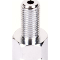 Lenkerspiegel Spiegeladapter chrom 10mm rechtsge. Außen auf 8mm Linksge. Innen