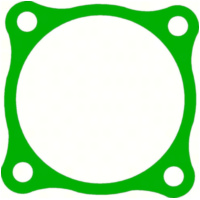 Auspuffanlage, Schalldämpfer Auspuffdichtung Vergl.-nr. 18175-MCJ-003