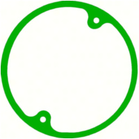 Lichtmaschinendeckeldichtung Vergl.-nr. 11432-086-000/306 für: Honda XR 75 BJ.73-78