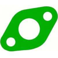 Auspuffanlage, Schalldämpfer Auspuffdichtung Vergl.-nr. 14181-04200