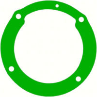 Kupplungsdichtung Kupplungsdeckeldichtung Adjust Deckeldichtung Vergl.-nr. 11495-18900, außen