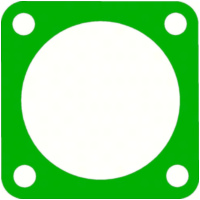 Vergaserdeckeldichtung Vergl.-nr. 6M6-13674-A1