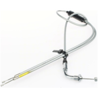 Bowdenzug, Seilzug, Gasbowdenzug Gaszug für Honda (Vergl.nr: 17910304000/17910342000/17910389405) grau