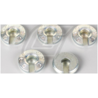 5 Gramm Auswuchtgewichte für Speichenräder - chromatiert (5er Pack)