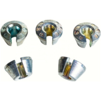 10 Gramm Auswuchtgewichte für Speichenräder - chromatiert (5er Pack)