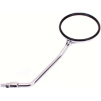 Lenkerspiegel Spiegel links chrom (Rechtsgewinde M10 / 125) einzeln