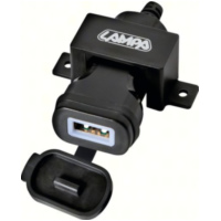 USB-FIX USB-Ladegerät 2400MA Universale Schnellladung 12/24V+ Befestigungsunterteil