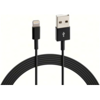 Lightning MFI-Kabel/Ladekabel für Apple 1M, schwarz (Laden und Synchronisieren)