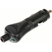 Stecker für Zigarrenanzünder mit Schnellanschluss, 12/24V