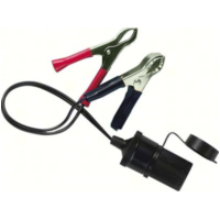 Stromanschluss mit Batterie-Clips 12/24V