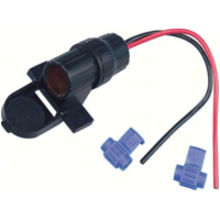 Stromanschluss mit Aufbaumontage 12/24V