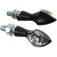 Pixia Mini LED-Blinker Set 50x23mm 12V schwarz - E-geprüft