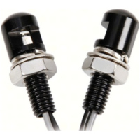 Mini LED Set mit blauem Licht M8x20 schwarz