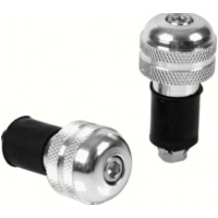 SU-4 Lenkergewichte 17/23mm, silber farbig