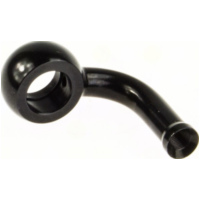 Fitting 10,2 mm, 90° gewinkelt, schwarz MV10D90S