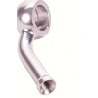 Fitting 11,2 mm, 45° gwinkelt, Aluminium