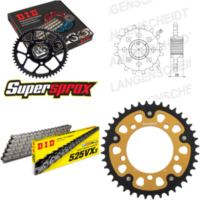Kettensatz Stealth gold für: APRILIA NA850 Mana /GT 08-14 18-40-100 DID525VX3 Endlos