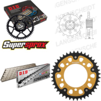 Kettensatz Stealth gold für: APRILIA NA850 Mana /GT 08-14 18-40-100 DID525ZVM-X(S&S) Endlos