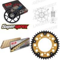 Kettensatz Stealth gold für: APRILIA NA850 Mana /GT 08-14 18-40-100 DID525ZVM-X(G&G) Endlos