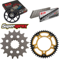 Kettensatz Stealth gold für: BMW S1000 RR 09-11 17-44-118 DID525ZVM-X Niet