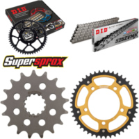 Kettensatz Stealth gold für: BMW S1000 RR 12-14/S1000 XR 17-45-118 DID525ZVM-X Niet