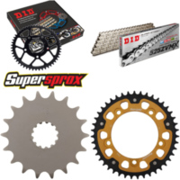 Kettensatz Stealth gold für: TRIUMPH T100 Bonneville 800 18-43-104 DID525ZVM-X(S&S) Endlos