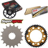 Kettensatz Stealth gold für: TRIUMPH Scrambler 865 06-15 18-43-106 DID525ZVM-X(G&G) Niet