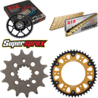 Kettensatz Stealth gold für: HONDA XR650 R 00-07 14-48-110 DID520ZVM-X(G&G) Endlos