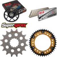 Kettensatz Stealth gold für: HONDA CBR600 F 01-10 16-44-108 DID525ZVM-X(S&S) Niet