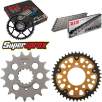 Kettensatz Stealth gold für: HONDA CBR1000 F 89-95 17-42-114 DID530ZVM-X Niet