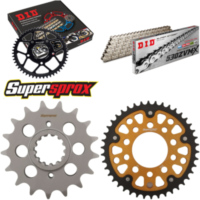 Kettensatz Stealth gold für: HONDA CBR1000 F 89-95 17-42-114 DID530ZVM-X(S&S) Niet