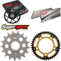 Kettensatz Stealth gold für: HONDA X-11, CB1100 SF 00-03 17-43-110 DID530ZVM-X(S&S) Niet