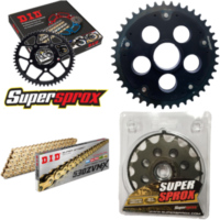 Kettensatz Stealth Edge schwarz für: DUCATI 1200 Multistr 15-42-108 DID530ZVM-X(G&G) Endlos