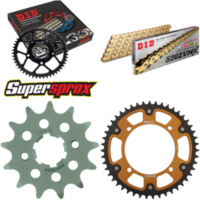 Kettensatz Stealth gold für: YAMAHA XV125 Virago 97-99 13-47-114 DID520ZVM-X(G&G) Endlos